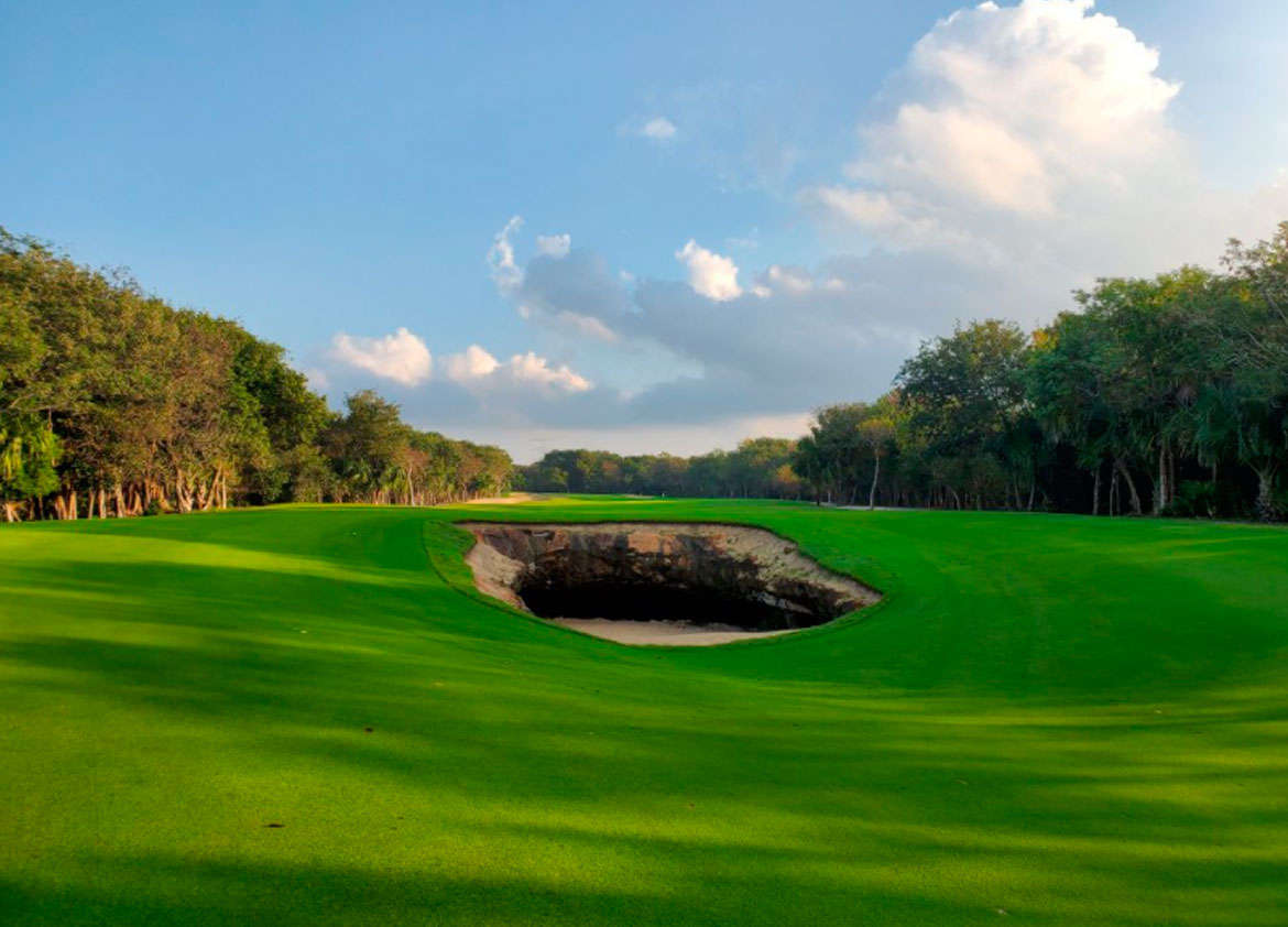 El Camaleon Golf Course Atracciones Playa del Carmen Campo de Golf