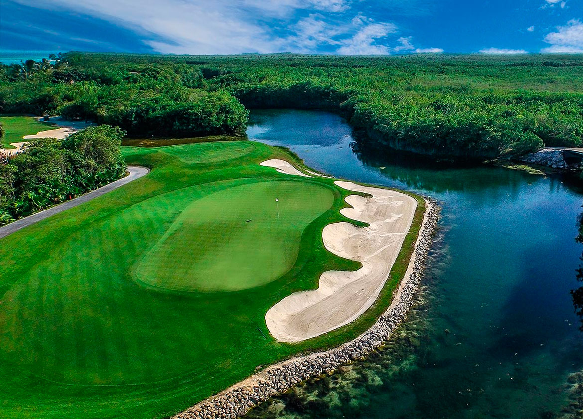 El Camaleon Golf Course Atracciones Playa del Carmen Campo de Golf